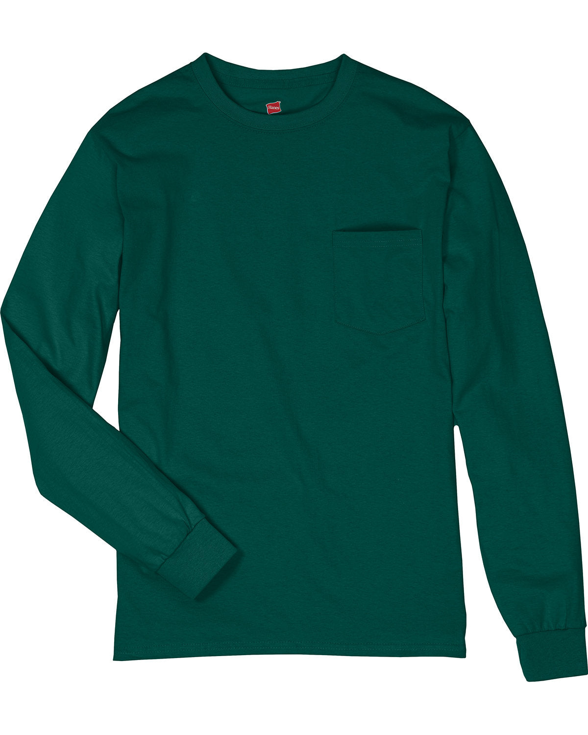 Hanes Men's Authentic-T Long-Sleeve Pocket T-Shirt Hanes