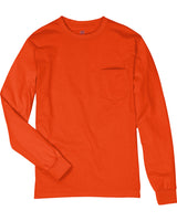 Hanes Men's Authentic-T Long-Sleeve Pocket T-Shirt Hanes