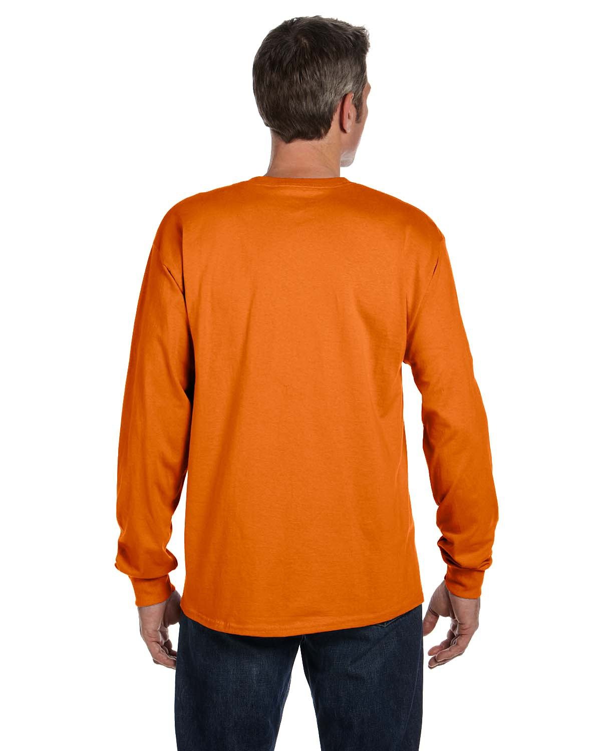 Hanes Men's Authentic-T Long-Sleeve Pocket T-Shirt Hanes