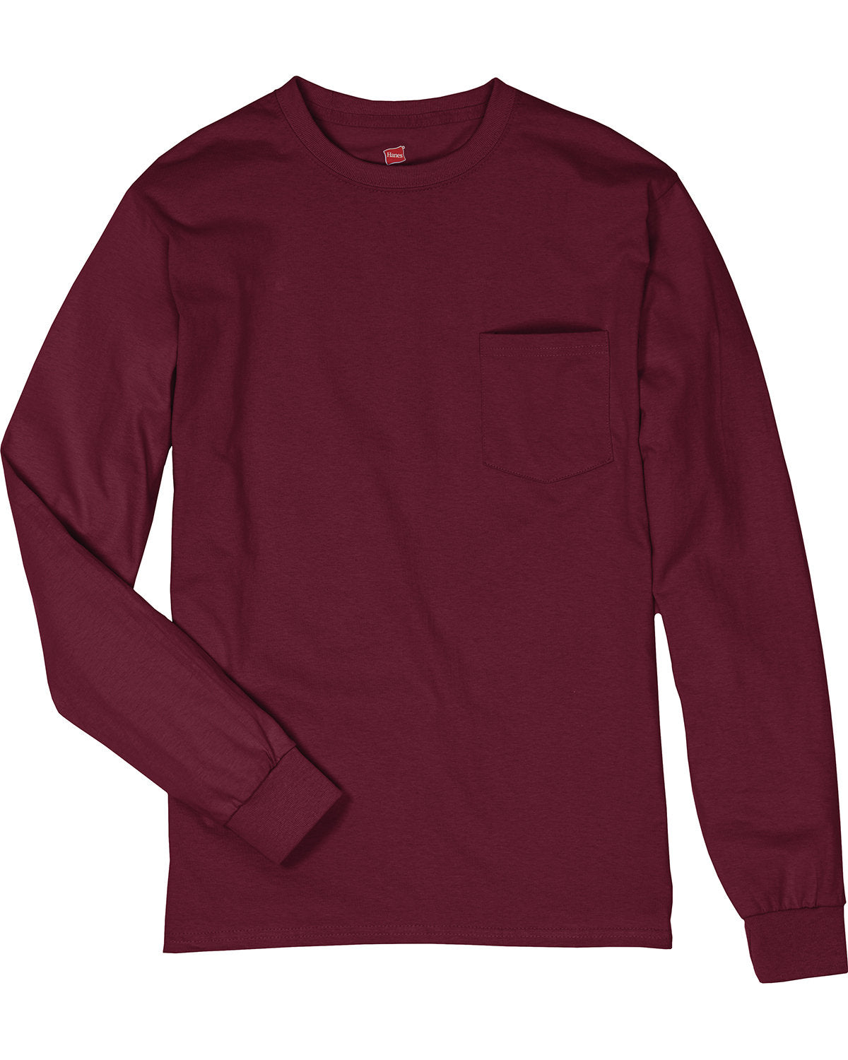 Hanes Men's Authentic-T Long-Sleeve Pocket T-Shirt Hanes