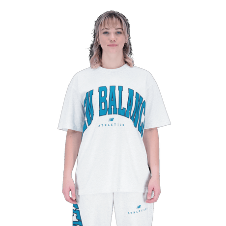 New Balance Uni-ssentials Warped Classics Cotton Jersey T-Shirt New Balance