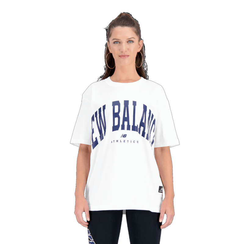 New Balance Uni-ssentials Warped Classics Cotton Jersey T-Shirt New Balance