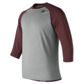 New Balance Men's 3/4 Baseball Raglan Top New Balance