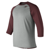 New Balance Men's 3/4 Baseball Raglan Top New Balance