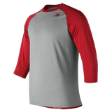 New Balance Men's 3/4 Baseball Raglan Top New Balance