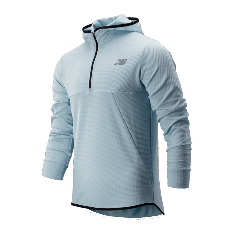 New Balance Men's Tenacity Hooded Quarter Zip New Balance