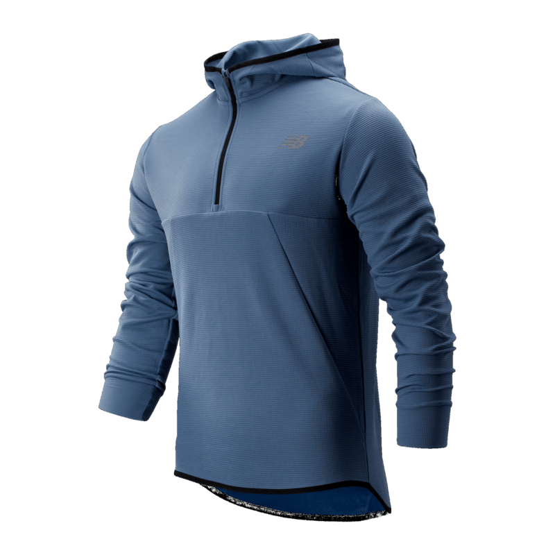 New Balance Men's Tenacity Hooded Quarter Zip New Balance