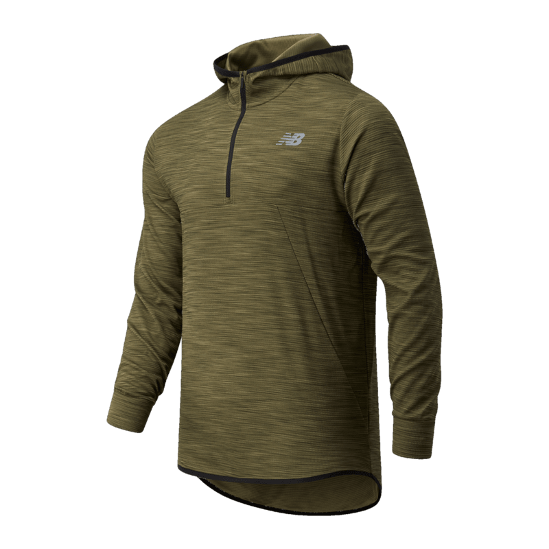 New Balance Men's Tenacity Hooded Quarter Zip New Balance