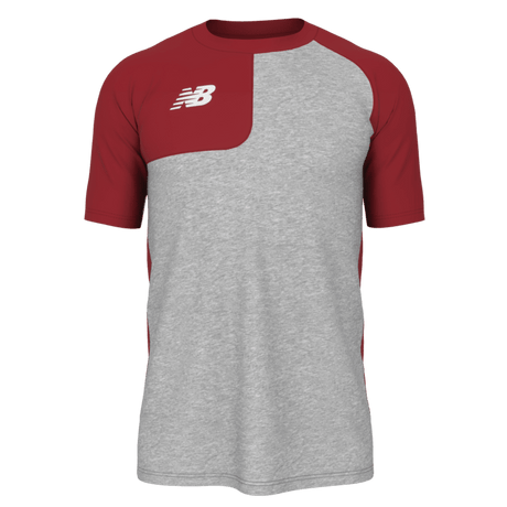 New Balance Men's SS Asym Baseball Top Right New Balance