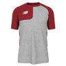 New Balance Men's SS Asym Baseball Top Right New Balance