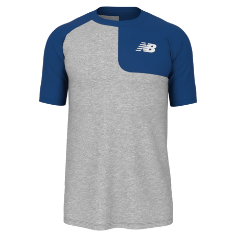 New Balance Men's SS Asym Baseball Top Left New Balance