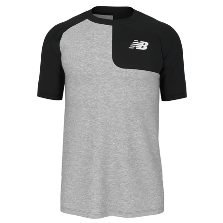 New Balance Men's SS Asym Baseball Top Left New Balance