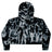 Tie-Dye Ladies' Cropped Hooded Sweatshirt Tie-Dye