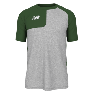 New Balance Men's SS Asym Baseball Top Right New Balance