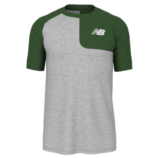 New Balance Men's SS Asym Baseball Top Left New Balance