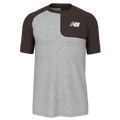 New Balance Men's SS Asym Baseball Top Left New Balance
