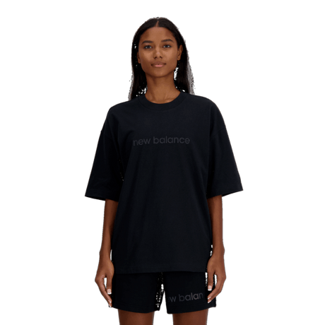 New Balance Women's Hyper Density Jersey Oversized T-Shirt New Balance