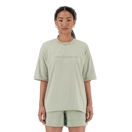 New Balance Women's Hyper Density Jersey Oversized T-Shirt New Balance