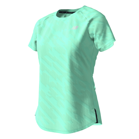 New Balance Women's Q Speed Jacquard Short Sleeve New Balance