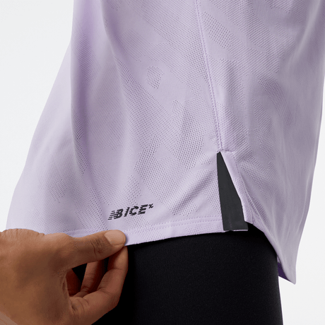 New Balance Women's Q Speed Jacquard Short Sleeve New Balance