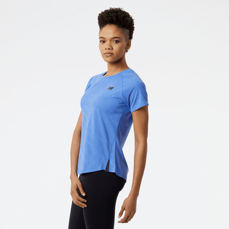 New Balance Women's Q Speed Jacquard Short Sleeve New Balance