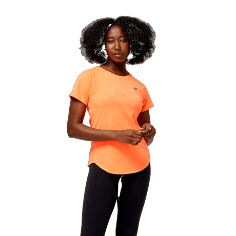 New Balance Women's Q Speed Jacquard Short Sleeve New Balance