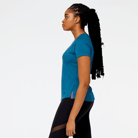 New Balance Women's Q Speed Jacquard Short Sleeve New Balance