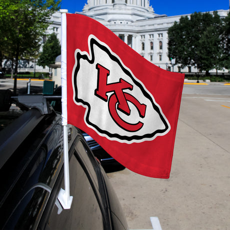 NFL Kansas City Chiefs Car Flag Fan Gear NFL Kansas City Chiefs