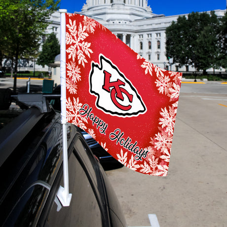 NFL Kansas City Chiefs Car Flag Fan Gear NFL Kansas City Chiefs