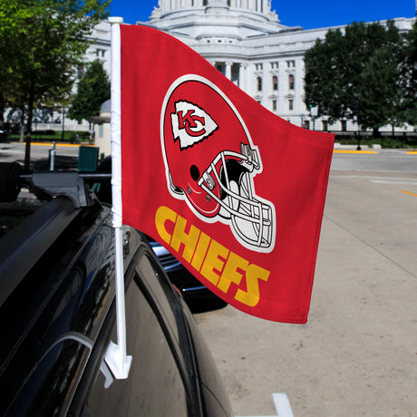 NFL Kansas City Chiefs Car Flag Fan Gear NFL Kansas City Chiefs