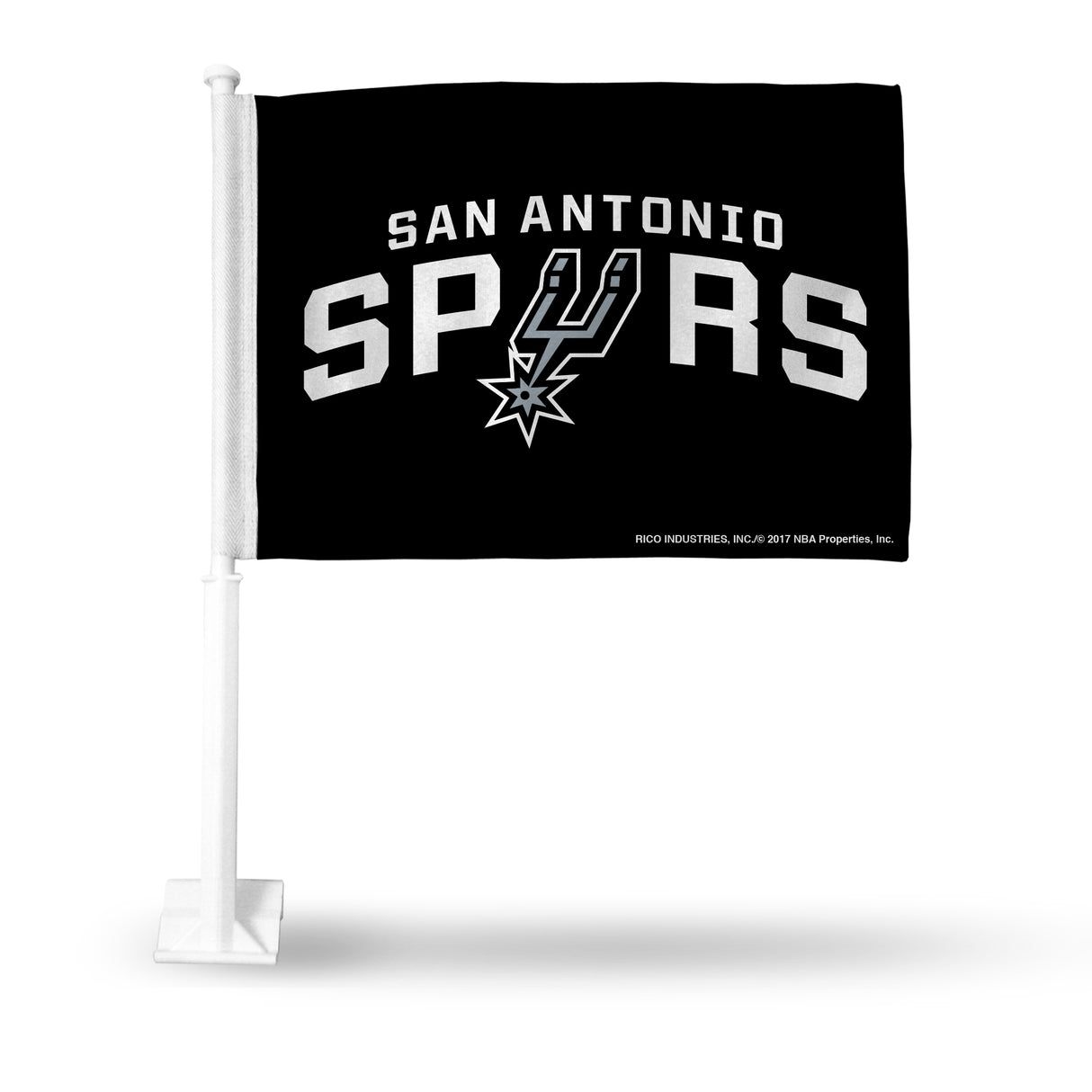 NBA San Antonio Spurs Car Flag Fan Gear NBA San Antonio Spurs