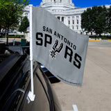 NBA San Antonio Spurs Car Flag Fan Gear NBA San Antonio Spurs