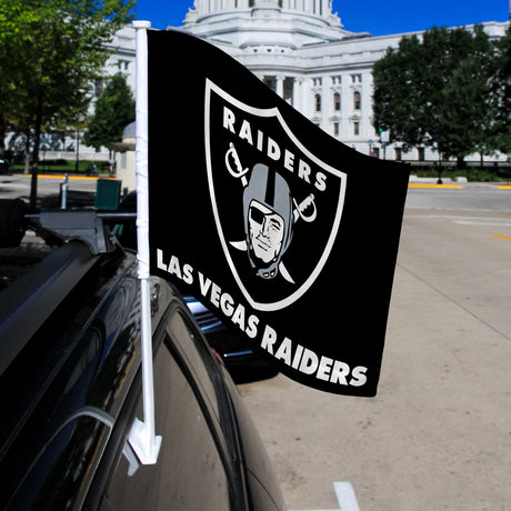 NFL Las Vegas Raiders Car Flag Fan Gear NFL Las Vegas Raiders