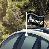 NBA San Antonio Spurs Car Flag Fan Gear NBA San Antonio Spurs