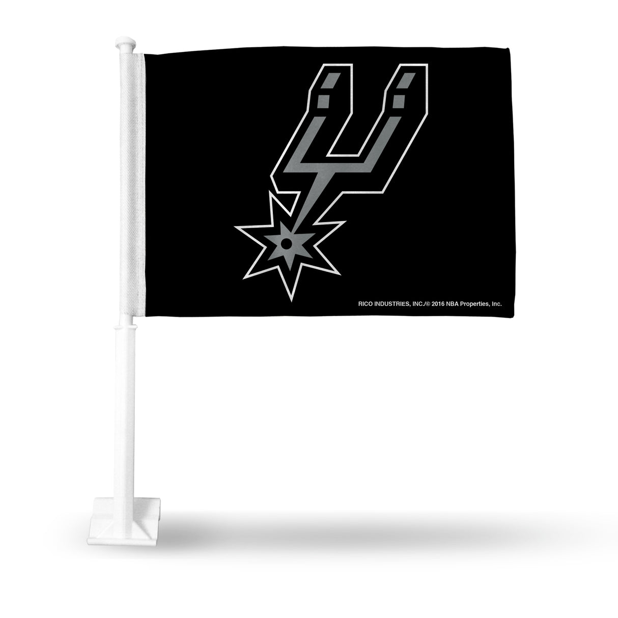 NBA San Antonio Spurs Car Flag Fan Gear NBA San Antonio Spurs