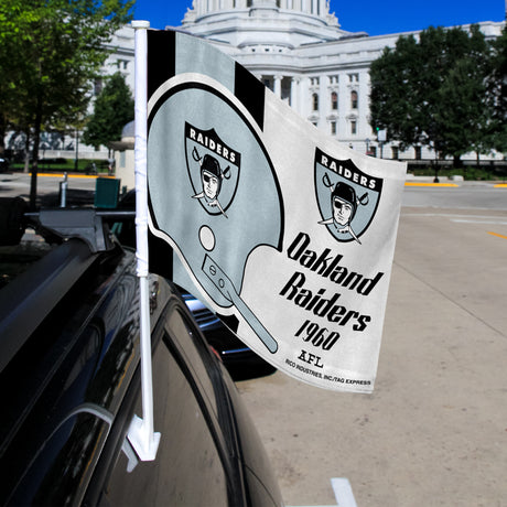 NFL Las Vegas Raiders Car Flag Fan Gear NFL Las Vegas Raiders