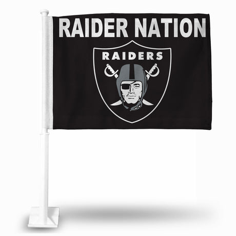 NFL Las Vegas Raiders Car Flag Fan Gear NFL Las Vegas Raiders