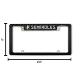 NCAA Florida State Seminoles All Over Chrome Frame Fan Gear NCAA Florida State Seminoles