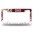NCAA Florida State Seminoles All Over Chrome Frame Fan Gear NCAA Florida State Seminoles