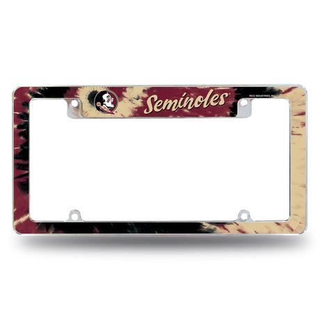 NCAA Florida State Seminoles All Over Chrome Frame Fan Gear NCAA Florida State Seminoles
