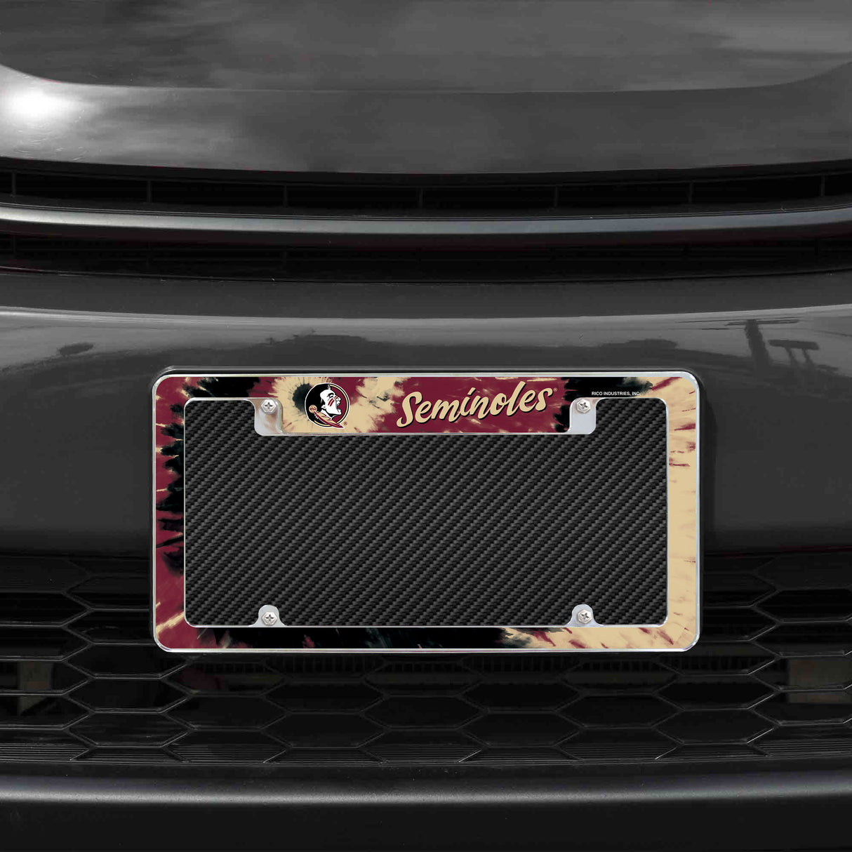 NCAA Florida State Seminoles All Over Chrome Frame Fan Gear NCAA Florida State Seminoles