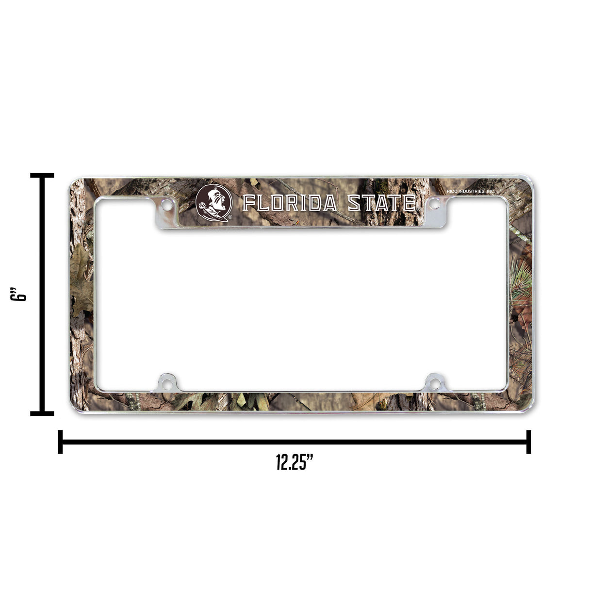 NCAA Florida State Seminoles All Over Chrome Frame Fan Gear NCAA Florida State Seminoles