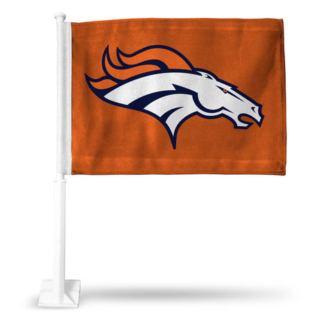 NFL Denver Broncos Car Flag Fan Gear NFL Denver Broncos