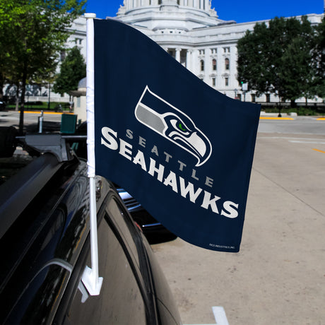 NFL Seattle Seahawks Car Flag Fan Gear NFL Seattle Seahawks