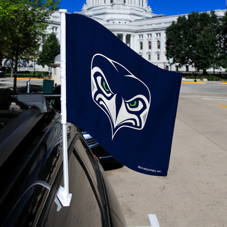 NFL Seattle Seahawks Car Flag Fan Gear NFL Seattle Seahawks