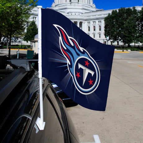 NFL Tennessee Titans Car Flag Fan Gear NFL Tennessee Titans