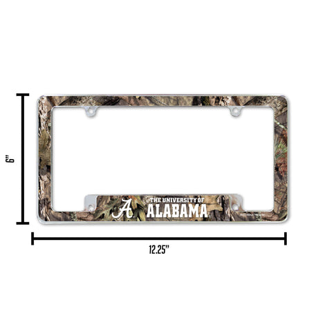NCAA Alabama Crimson Tide All Over Chrome Frame Fan Gear NCAA Alabama Crimson Tide