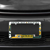 NFL Green Bay Packers All Over Chrome Frame Fan Gear NFL Green Bay Packers