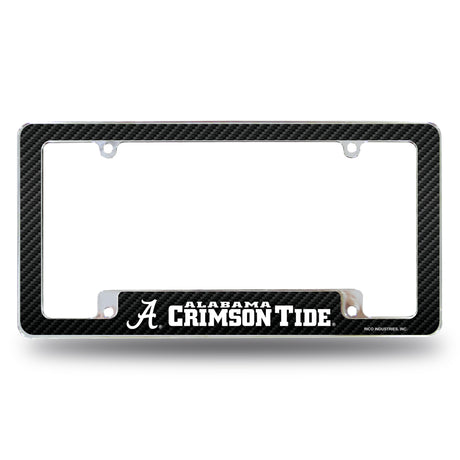 NCAA Alabama Crimson Tide All Over Chrome Frame Fan Gear NCAA Alabama Crimson Tide