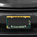 NFL Green Bay Packers All Over Chrome Frame Fan Gear NFL Green Bay Packers